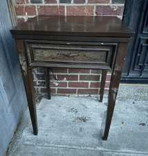 Kenmore Sears Kenmore Vintage Domestic Sewing Machine Folding Cabinet/Table picture