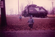 1958 Detroit Edison Steam Locomotive 1950s Photo Port Huron Michigan Train 203 picture