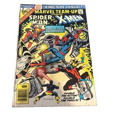 Marvel  Team-Up Annual #1 Spider-Man King Size  Newsstand Bronze Age 1976 picture