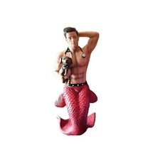 December Diamonds Dr Pet a Vet Merman Large Display Figurine Sculpture 5555122 picture