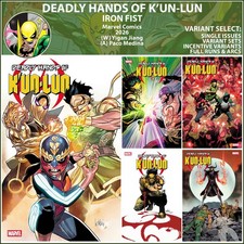 Deadly Hands of K'un-Lun (2026) #1 2 3 4 5 Marvel Comics COVER SELECT picture