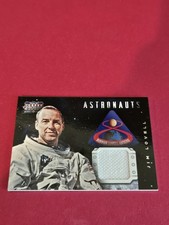JIM LOVELL - 2012 PANINI AMERICANA HEROES & LEGENDS ASTRONAUTS MATERIALS /499 picture