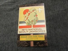 1973 National Jamboree Sign Postcard   c63 picture