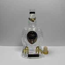 250th Eagle Glass Decanter Hand Blown Liquor Bottle Cap Patriotic Whiskey Spirit picture