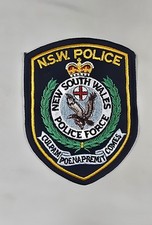 NEW SOUTH WALES AUSTRALIA NSW AUSTRALIAN POLICE SHOULDER PATCH picture