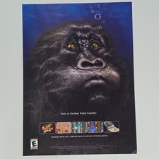 Donkey Kong Country Game Boy Advance Authentic Magazine Ad picture