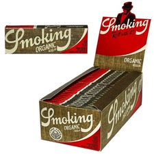 Smoking Brand Organic Cigarette Rolling Papers Regular Single Wide (70mm) -... picture