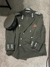 East Germany DDR NVA 1960s Full bullion Officer dress uniform boarder guard  picture