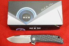 MKM LIONSTEEL MAXIMO MK MM-BCT TERZUOLA DESIGN TITANIUM/BLACK MICARTA M390 KNIFE picture