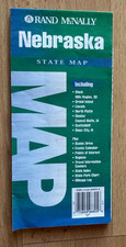 1998 ~ Rand McNally ~ Nebraska ~ State Map picture