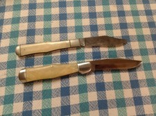 Vintage Case Tested XX Knives ~ 1920's and 30's era ~ Onyx picture