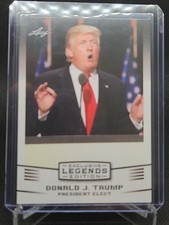 2016 Leaf Special Release Legends Exclusive Edition Donald Trump #15 Election picture