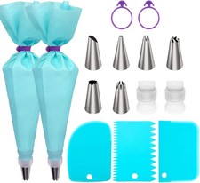 Piping Bags and Tips Set Cake Decorating Kit for Baking Frosting picture