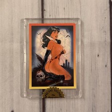 Vampirella Signed Card Don Paresi Vampires & Vixens 1994 Auto Rare picture