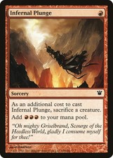 Infernal Plunge [Innistrad] Magic MTG picture