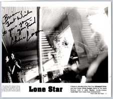 Chris Cooper Autograph Lone Star Movie 1997 Promotional Photo Actor Signed picture