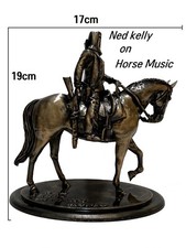 NED KELLY RIDING HORSE MUSIC WAS FOUND ROAMING AROUND AT THE PUB STATUE Aussie picture