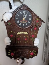 Vintage 2001 ThinkTek Sylvester & Tweety Animated Cuckoo Clock - Working picture