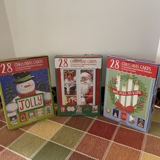 Set of 3 boxes of Christmas cards- Brand new picture