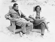 Peter Arno cartoonist shown with his wife Timmie Lansing society be- Old Photo picture