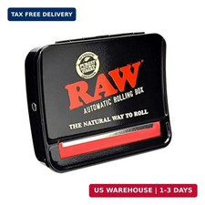 RAW 79mm Adjustable Automatic Cigarette Rolling Box (RED) picture
