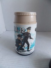 VINTAGE 1972 ADAM -12 POLICE THERMOS picture