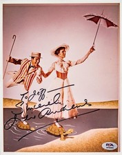 Rare Vintage 1970s JULIE ANDREWS Signed 