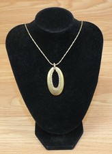 Vintage HTF Genuine Monet Gold Tone Multiple Signed Women's Necklace  picture