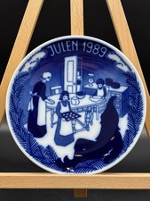 1989 Porsgrund Christmas Plate 18cm picture
