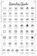 StickerTalk Laundry Symbol Magnet for Your Washing Machine, 4 inches x 6 inches picture