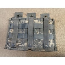 US Military Molle II Triple Mag Pouch, 3 Magazine ACU Digital, 8465-01-525-0598 picture