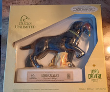 Ducks Unlimited Lord Calvert Whiskey Decanter Labrador Retriever New EMPTY picture
