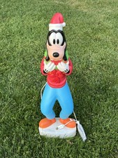 Disney Goofy Christmas Blow Mold Light Up Holiday Decor Gemmy 2026 picture