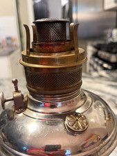 Antique Plume & Atwood (P&A) Royal Center-Draft Oil Lamp – c.1890s picture