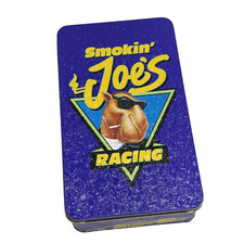 Smokin' Joe's Racing Collectible Matchbook Tin Set Unopened Matches NEW picture