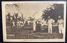 Mint France Real Picture Postcard Corozo Buttons Fabrications picture