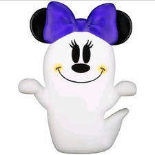 Disney 2-ft Disney Lighted Minnie Mouse Ghost Blow Mold Halloween picture