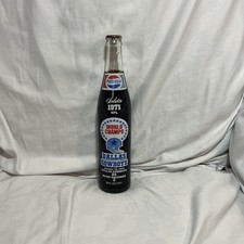 Vintage Pepsi Cola Dallas Cowboys 1971 NFL World Champs Commemorative Bottle picture