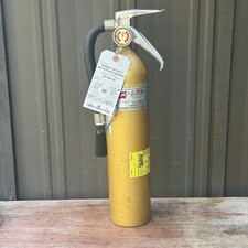 Vintage 1972 Gold Antique Power Pak ABC Fire Extinguisher picture