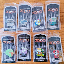 Disney Countdown to the Millennium - New on Card Pin Lot of 8 picture