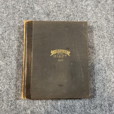 Antique The Standard Diary No. 356 1916 Vintage Journal Banker? Daily Entries picture