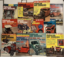 George Barris personal magazine collection-Popular Hot Rodding, 1962-63, w/COA picture