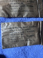 RARE WW2 ORIGINAL PACKAGE 1903A3 SPRINGFIELD  REAR  Barrel BAND WWII USGI picture