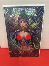Prey for the Sinner #1 EBAS Naughty Crystal Fleck Variant 13/100 Comics Elite picture