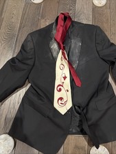 THE TEXAS CHAINSAW MASSACRE 2 Tie And Jacket - LEATHERFACE Send Offer 🔥 picture