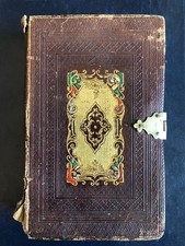 SALE 1849 Devoll Family Miniature Ed Bible Eyre & Spottiswoode Pearl 24mo London picture
