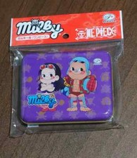 One Piece x Fujiya Milky Franky + Nico Japan METAL CASE SEALED NEW picture