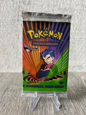 Pokemon Gym Challenge 1st Edition Heavy Booster Pack | WOTC | Koga Artwork 21g picture