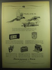 1958 Abercrombie & Fitch Ad - Zenith Portable Clock; Golden Triangle picture