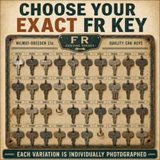 Original/Used FR Classic Car Keys - Choose Exact Individually Photographed Key picture